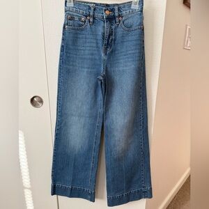 J.Crew Five pocket wide leg trouser jeans 23P